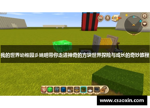 我的世界幼稚园彡姚明带你走进神奇的方块世界探险与成长的奇妙旅程