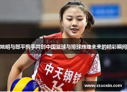 姚明与郎平携手共创中国篮球与排球辉煌未来的精彩瞬间